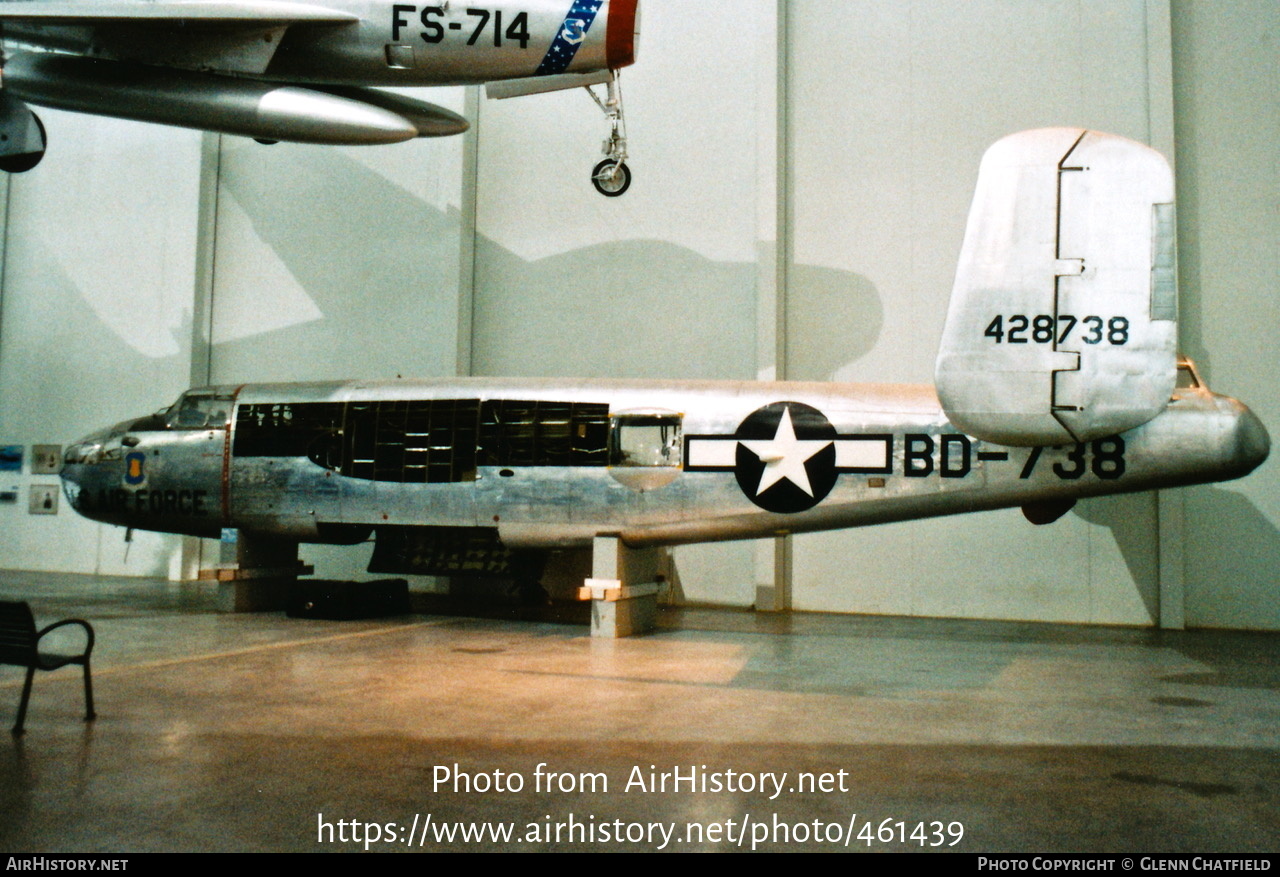 Aircraft Photo of 44-28738 / 428738 | North American TB-25N Mitchell | USA - Air Force | AirHistory.net #461439