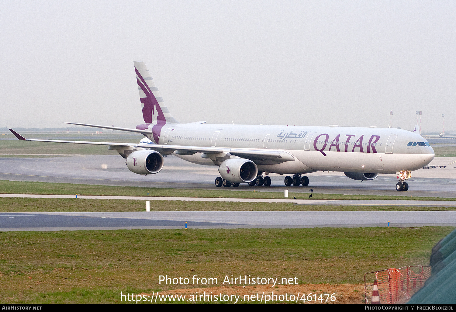 Aircraft Photo of A7-AGC | Airbus A340-642 | Qatar Airways | AirHistory.net #461476