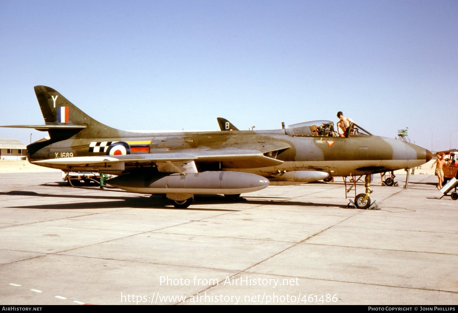 Aircraft Photo of XJ689 | Hawker Hunter FGA9 | UK - Air Force | AirHistory.net #461486