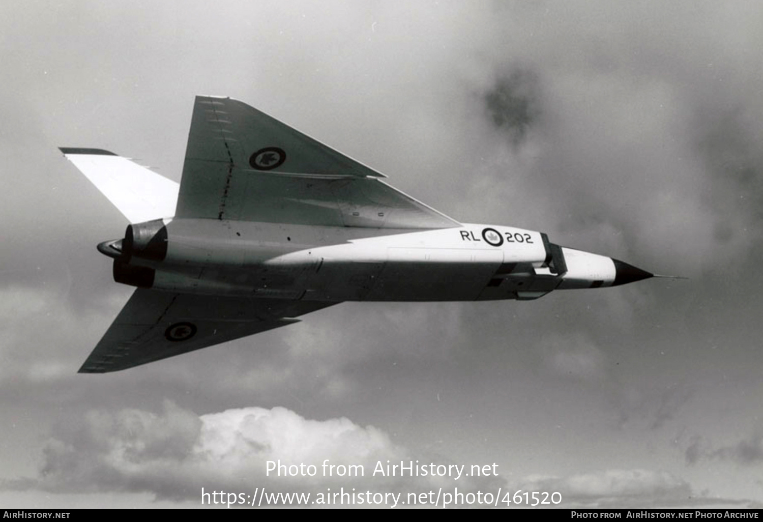 Aircraft Photo of 25202 | Avro Canada CF-105 Arrow Mk1 | Canada - Air Force | AirHistory.net #461520