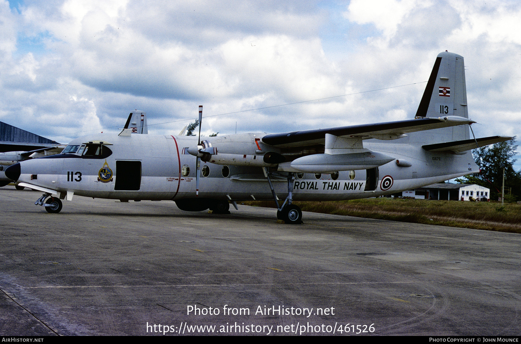 Aircraft Photo of 113 | Fokker F27-200MAR Maritime | Thailand - Navy | AirHistory.net #461526