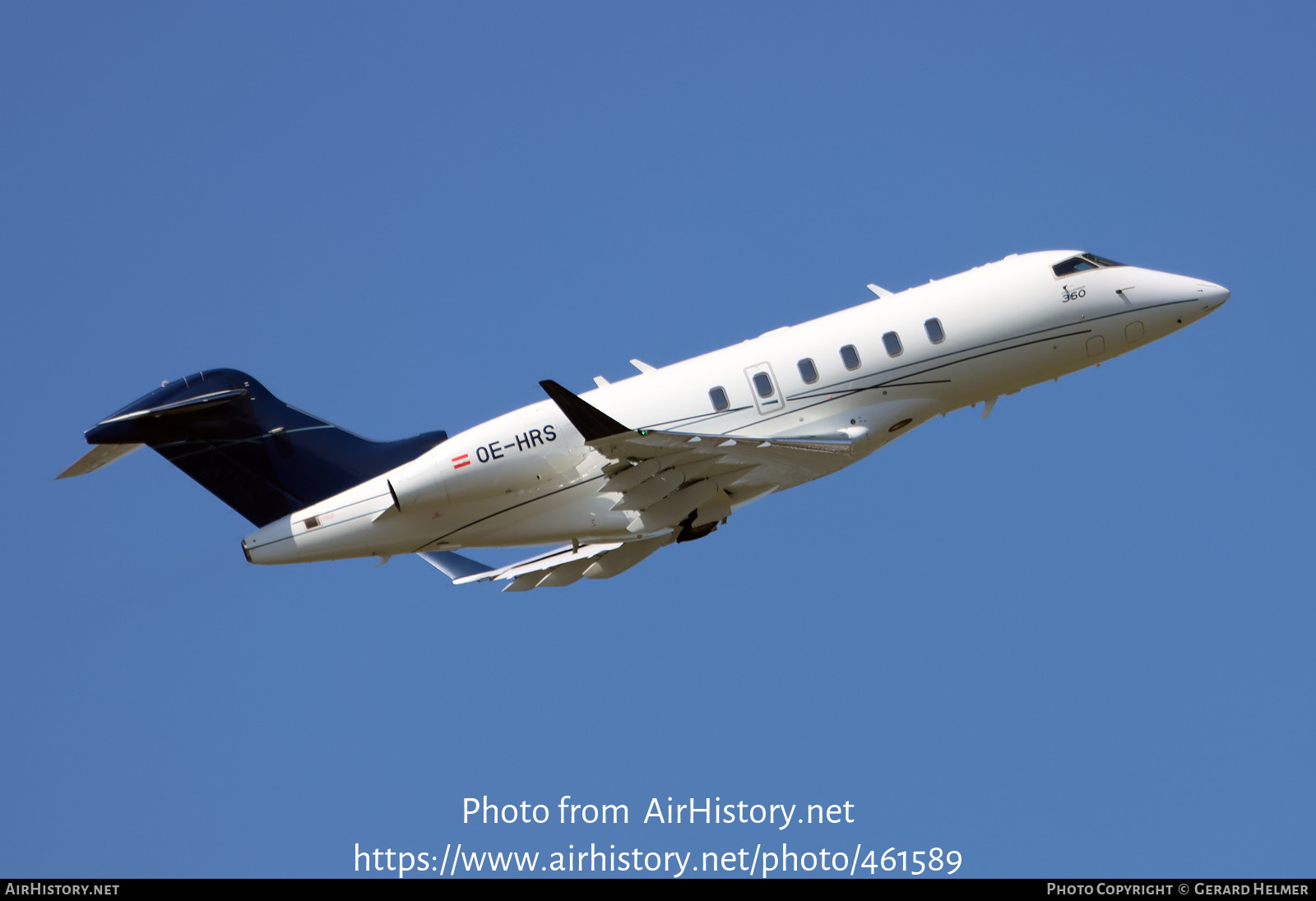 Aircraft Photo of OE-HRS | Bombardier Challenger 350 (BD-100-1A10) | AirHistory.net #461589