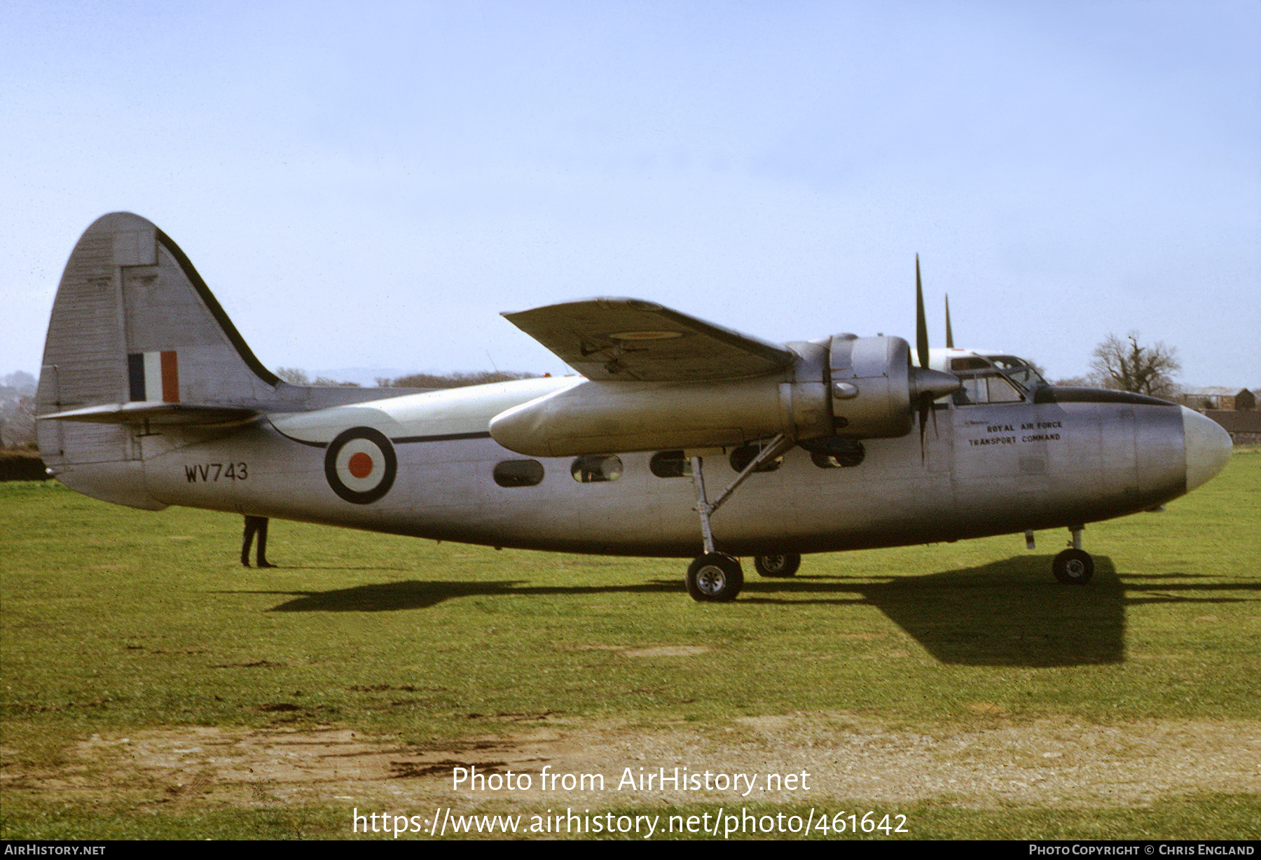 Aircraft Photo of WV743 | Percival P.66 Pembroke C.1 | UK - Air Force | AirHistory.net #461642