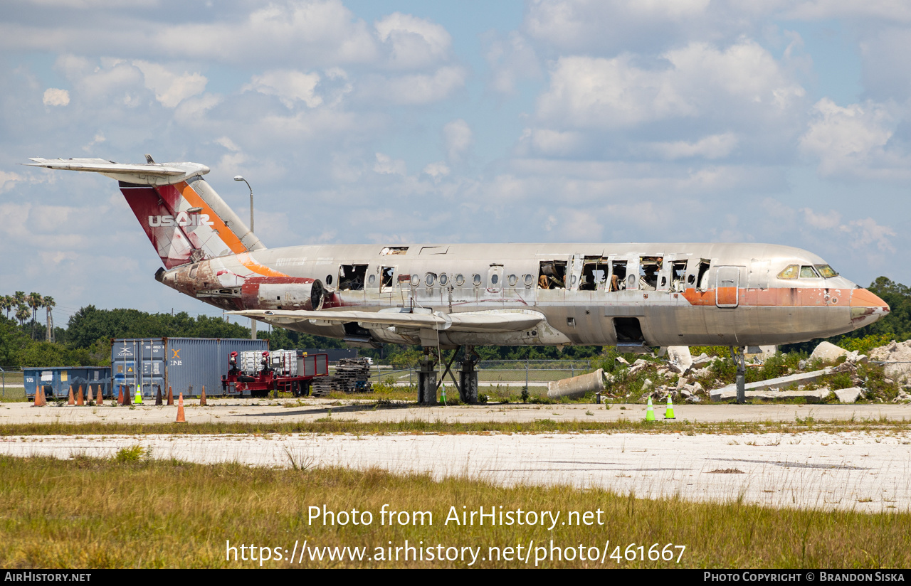 Aircraft Photo of N1117J | BAC 111-204AF One-Eleven | USAir | AirHistory.net #461667