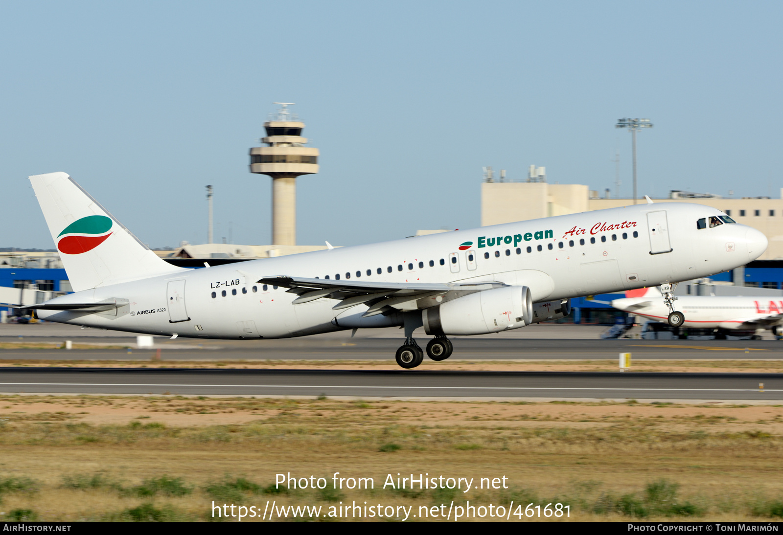 Aircraft Photo of LZ-LAB | Airbus A320-231 | European Air Charter | AirHistory.net #461681