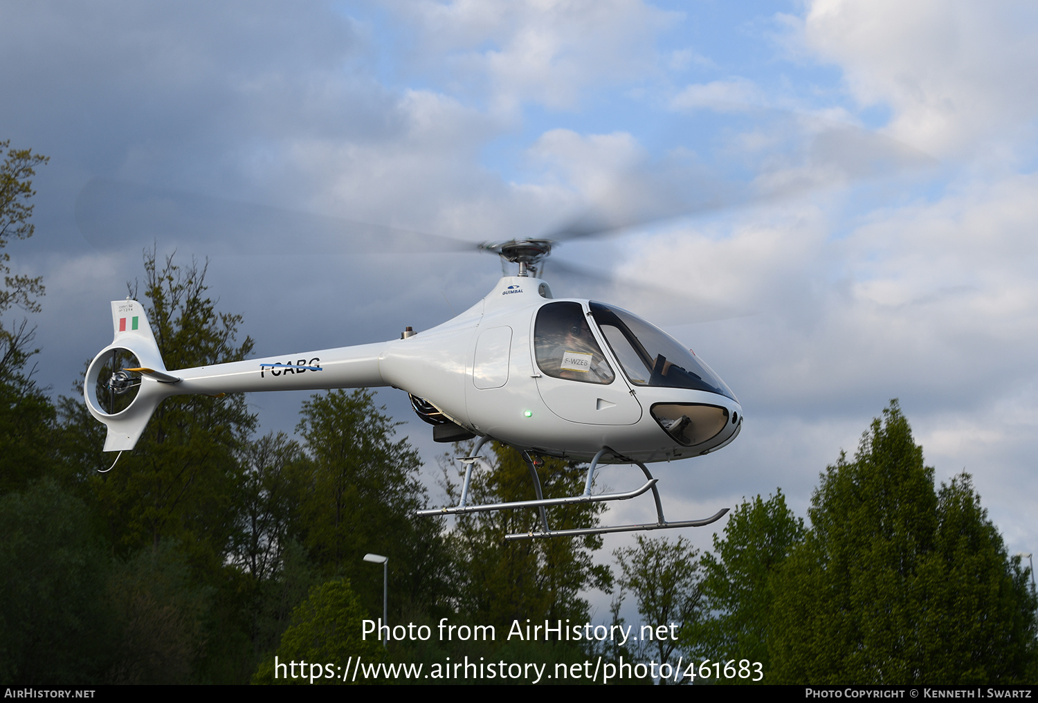 Aircraft Photo of F-WZEB / I-CABG | Guimbal Cabri G2 | AirHistory.net #461683