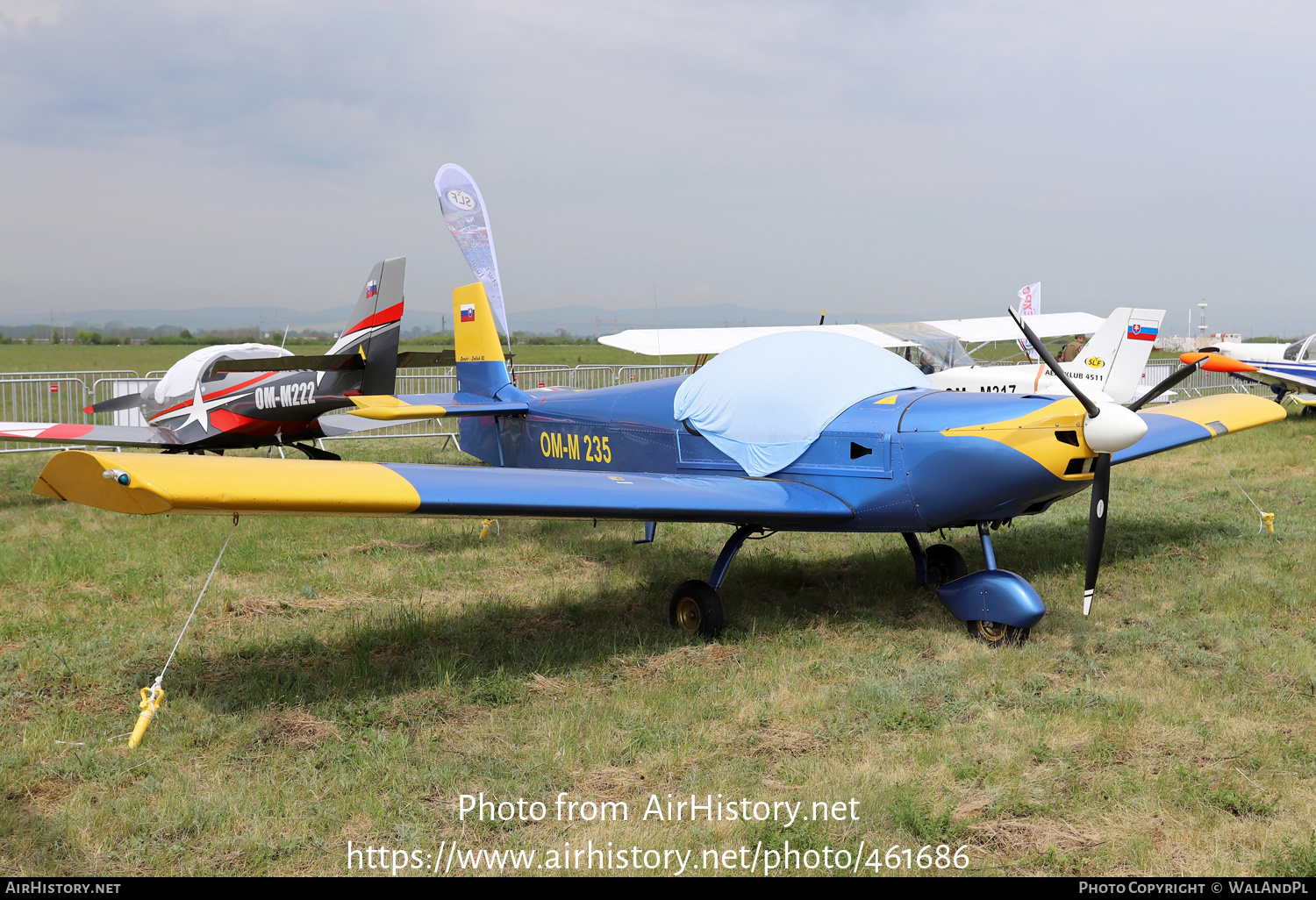 Aircraft Photo of OM-M235 | Zenair CH-601XL Zodiac | AirHistory.net #461686