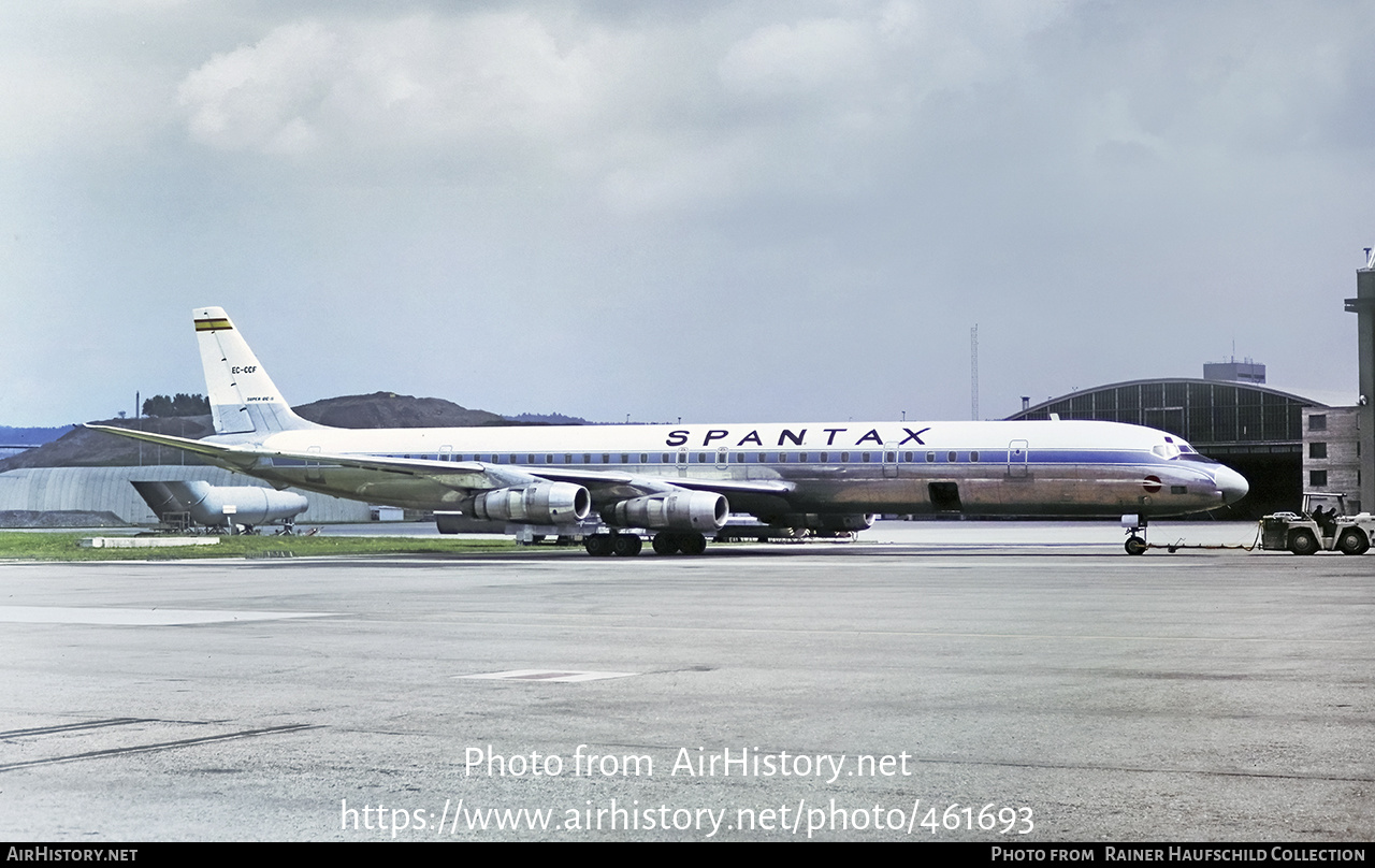 Aircraft Photo of EC-CCF | McDonnell Douglas DC-8-61CF | Spantax | AirHistory.net #461693