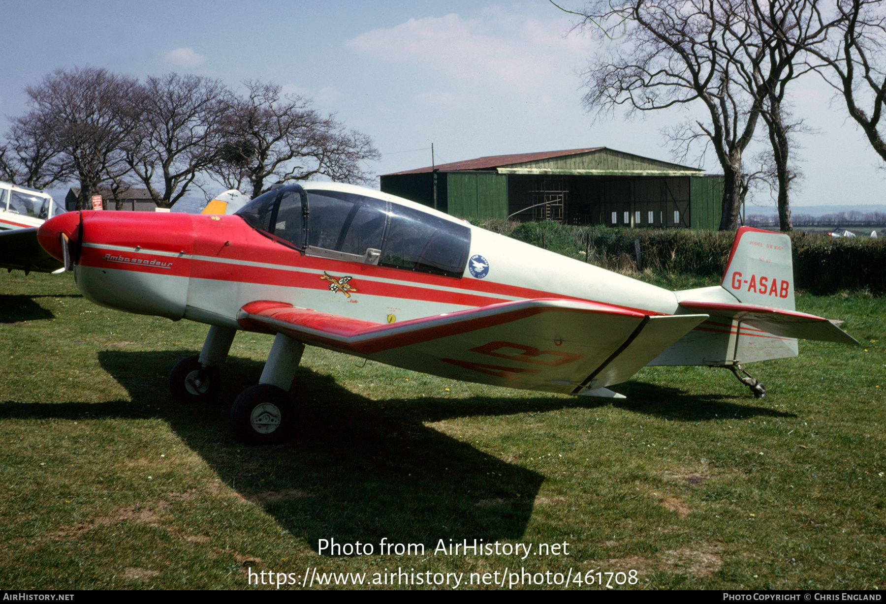 Aircraft Photo of G-ASAB | Jodel DR-105A Ambassadeur | AirHistory.net #461708