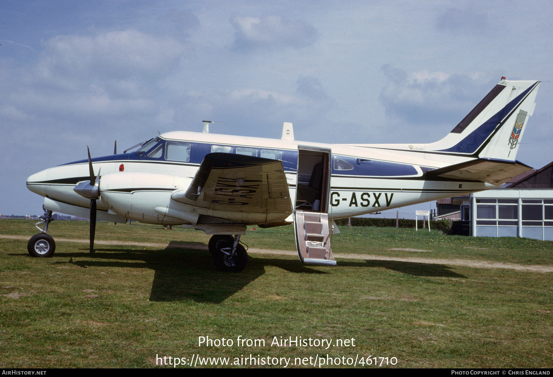 Aircraft Photo of G-ASXV | Beech 65-A80 Queen Air | AirHistory.net #461710