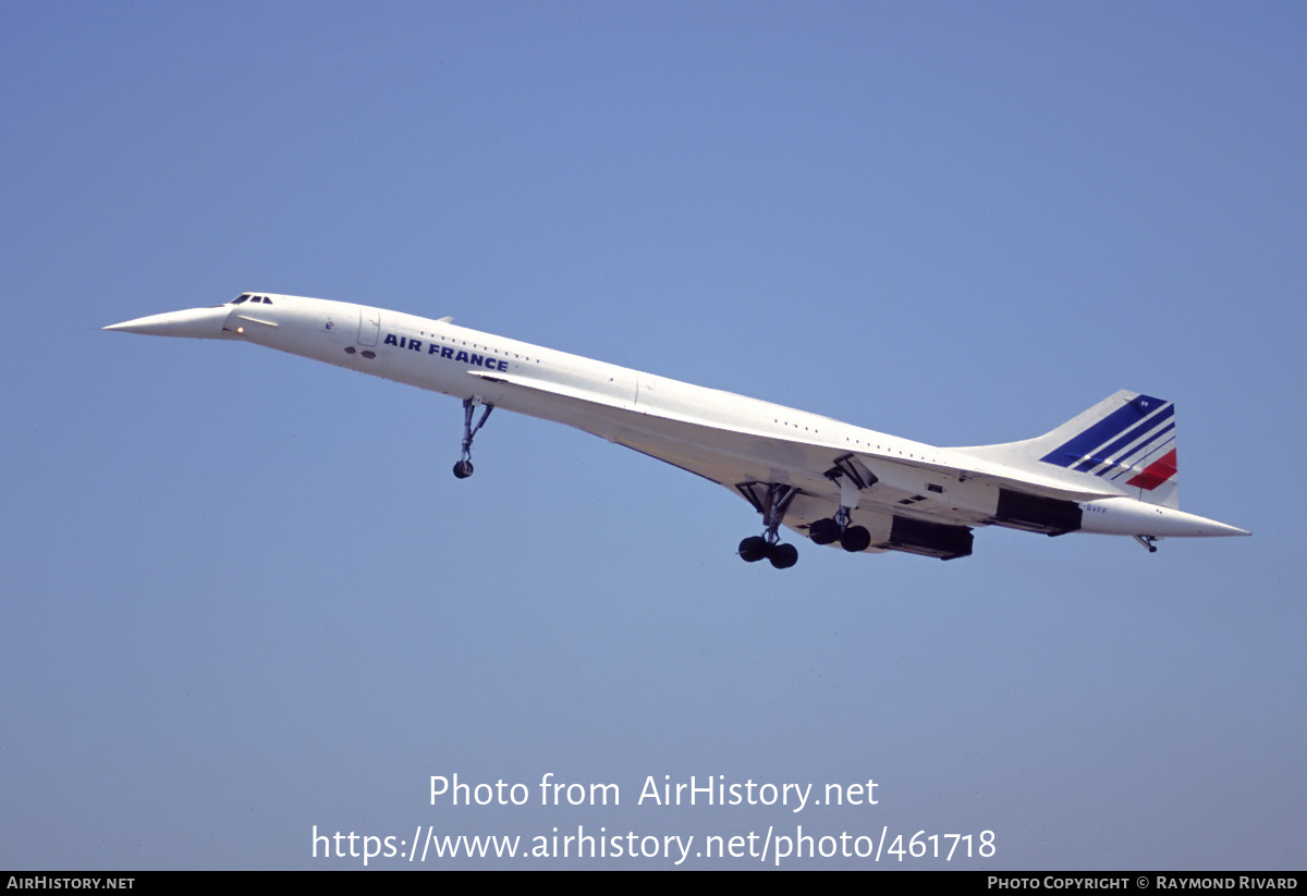 Aircraft Photo of F-BVFF | Aerospatiale-British Aerospace Concorde 101 | Air France | AirHistory.net #461718