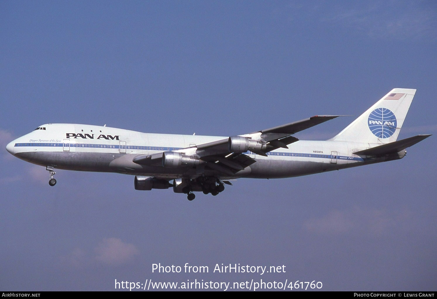 Aircraft Photo of N659PA | Boeing 747-121 | Pan American World Airways - Pan Am | AirHistory.net #461760