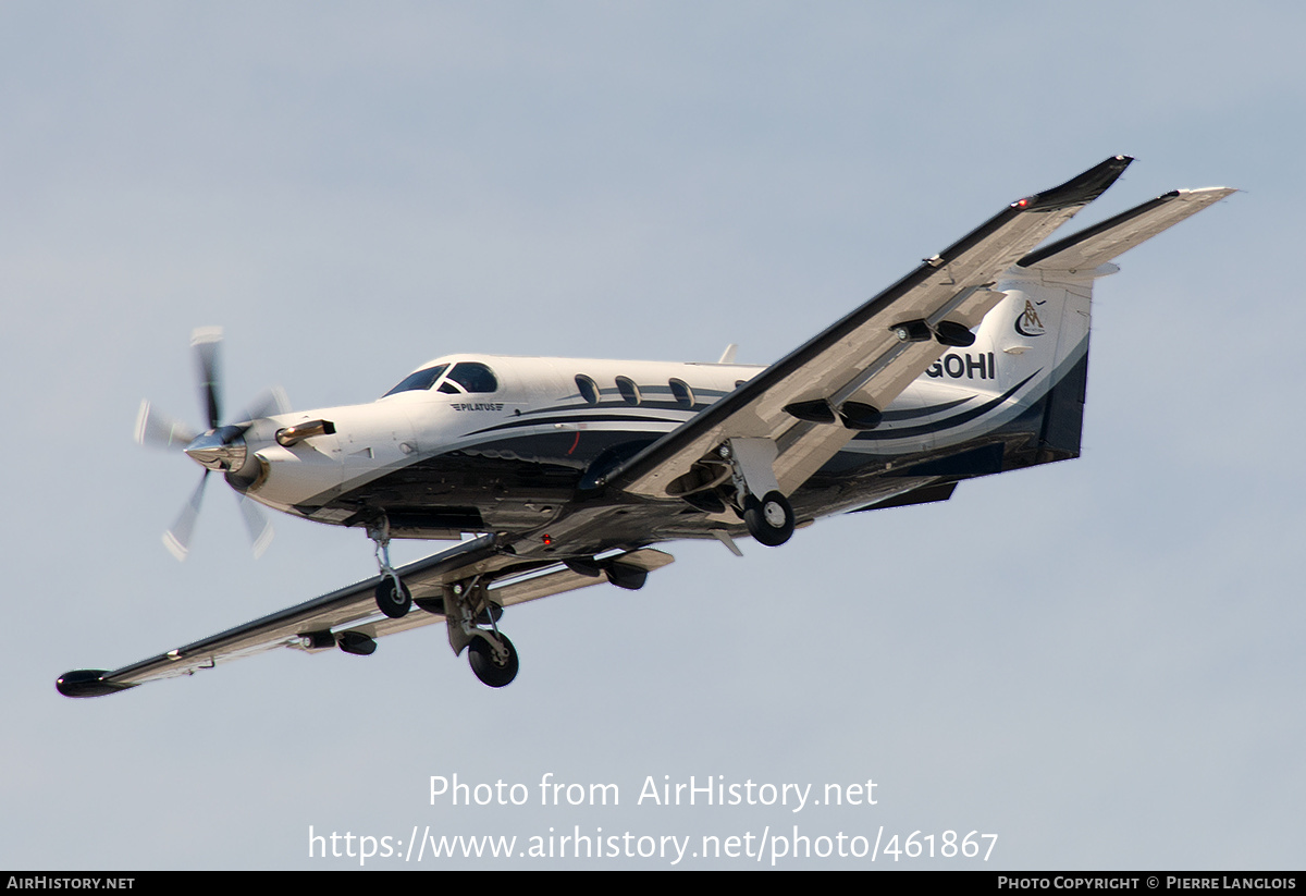 Aircraft Photo of C-GOHI | Pilatus PC-12NG (PC-12/47E) | AirHistory.net #461867