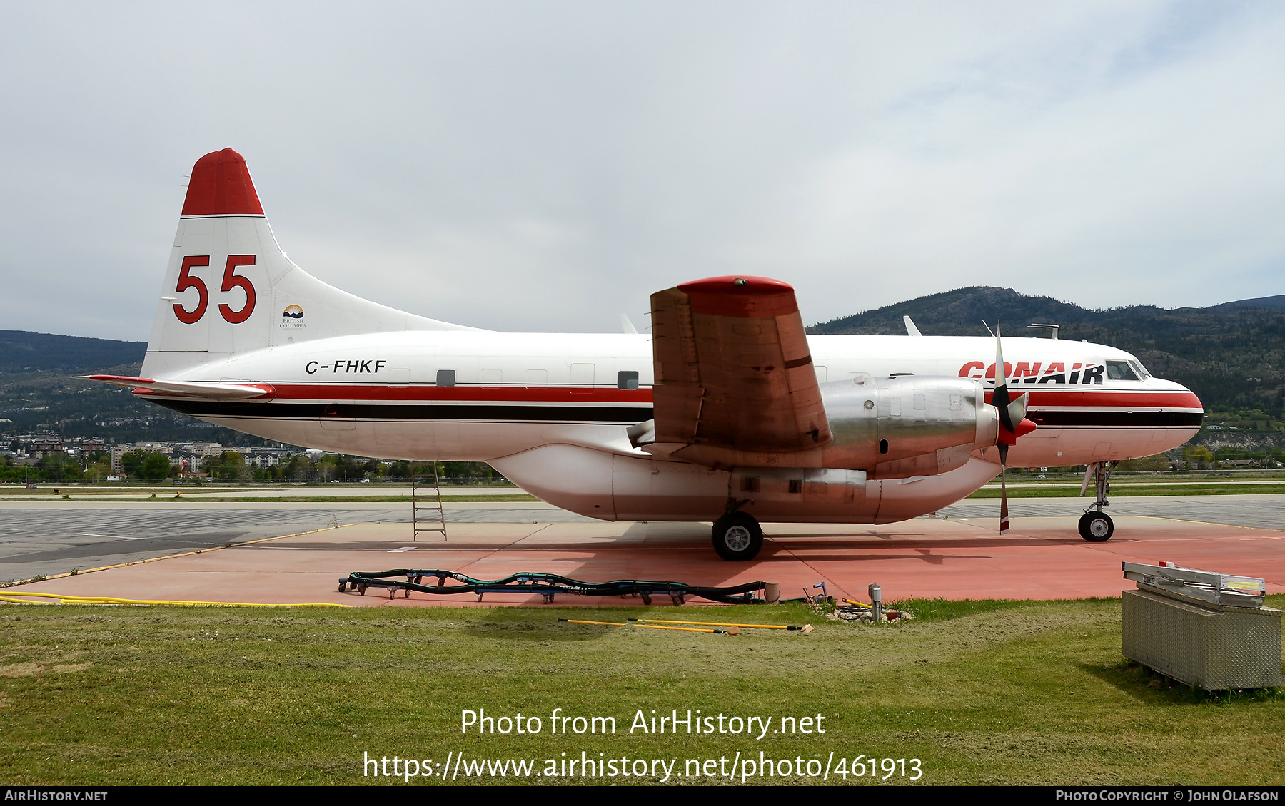 Aircraft Photo of C-FHKF | Convair 580/AT | Conair Aviation | AirHistory.net #461913