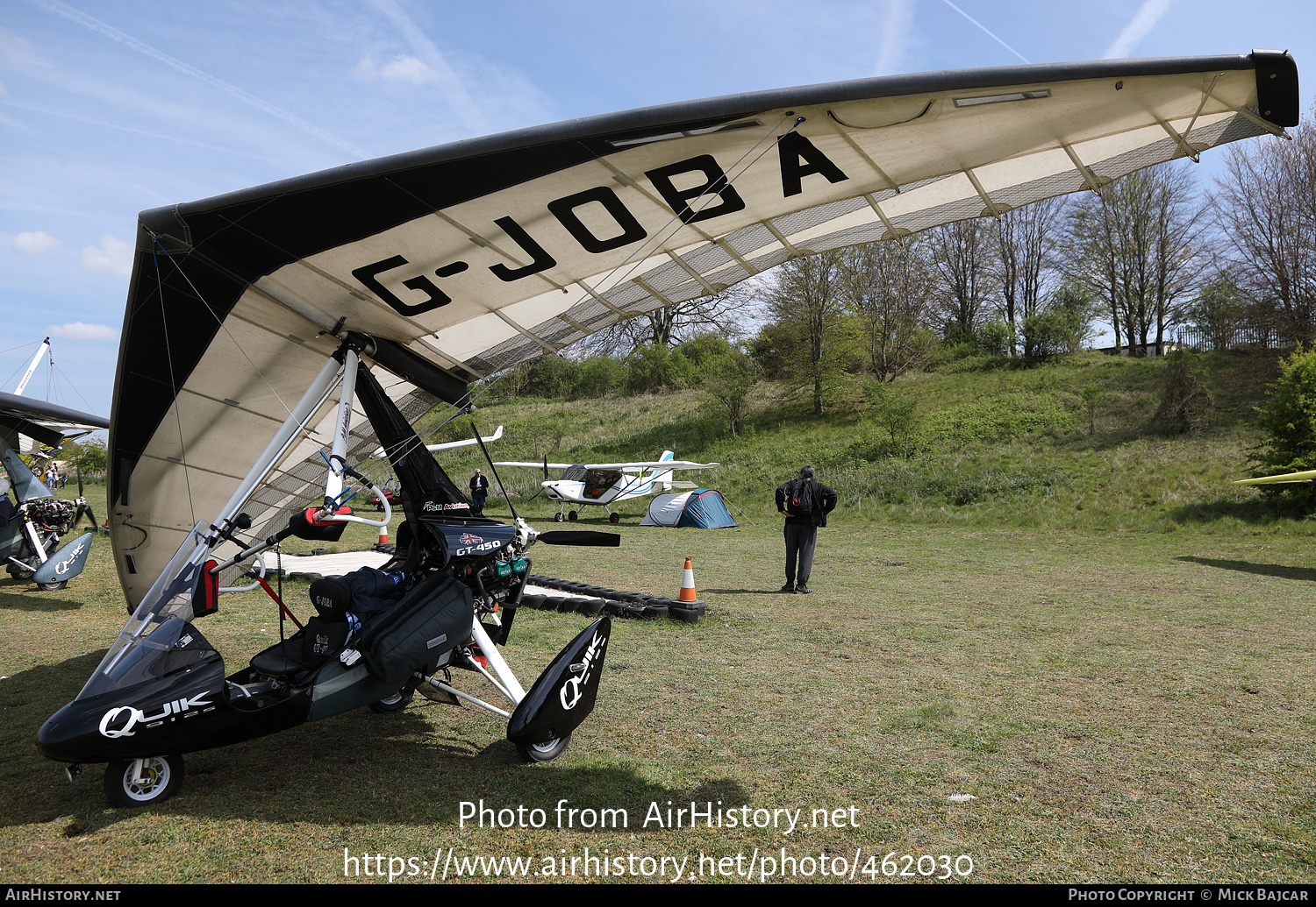 Aircraft Photo of G-JOBA | P&M Aviation Quik GT450 | AirHistory.net #462030