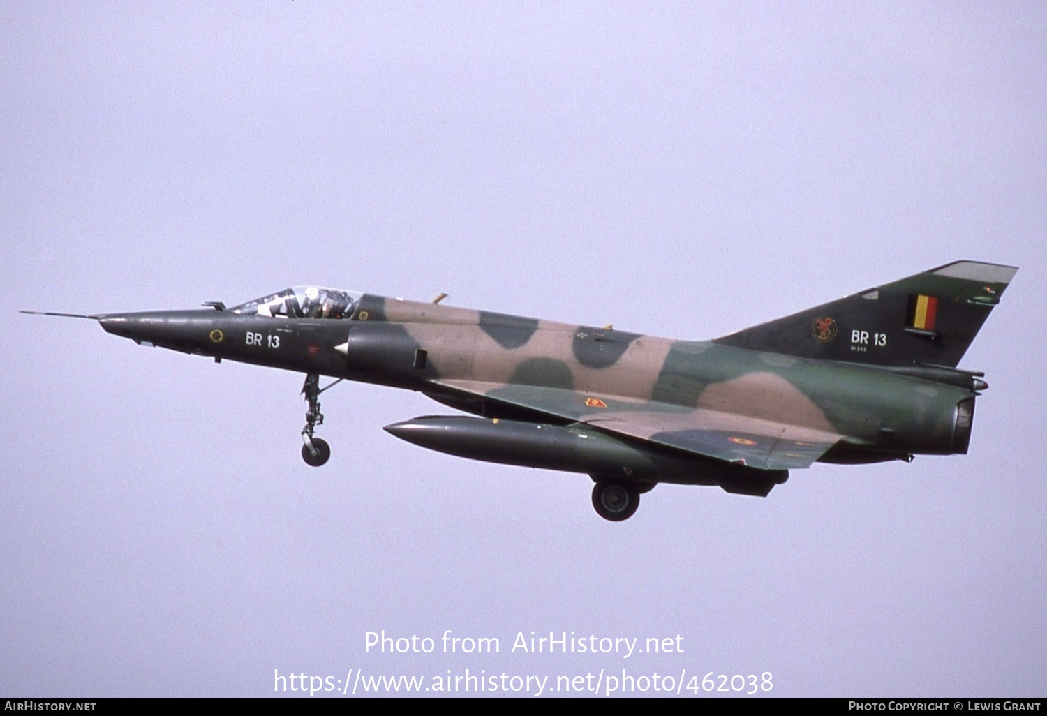 Aircraft Photo of BR13 | Dassault Mirage 5BR | Belgium - Air Force | AirHistory.net #462038