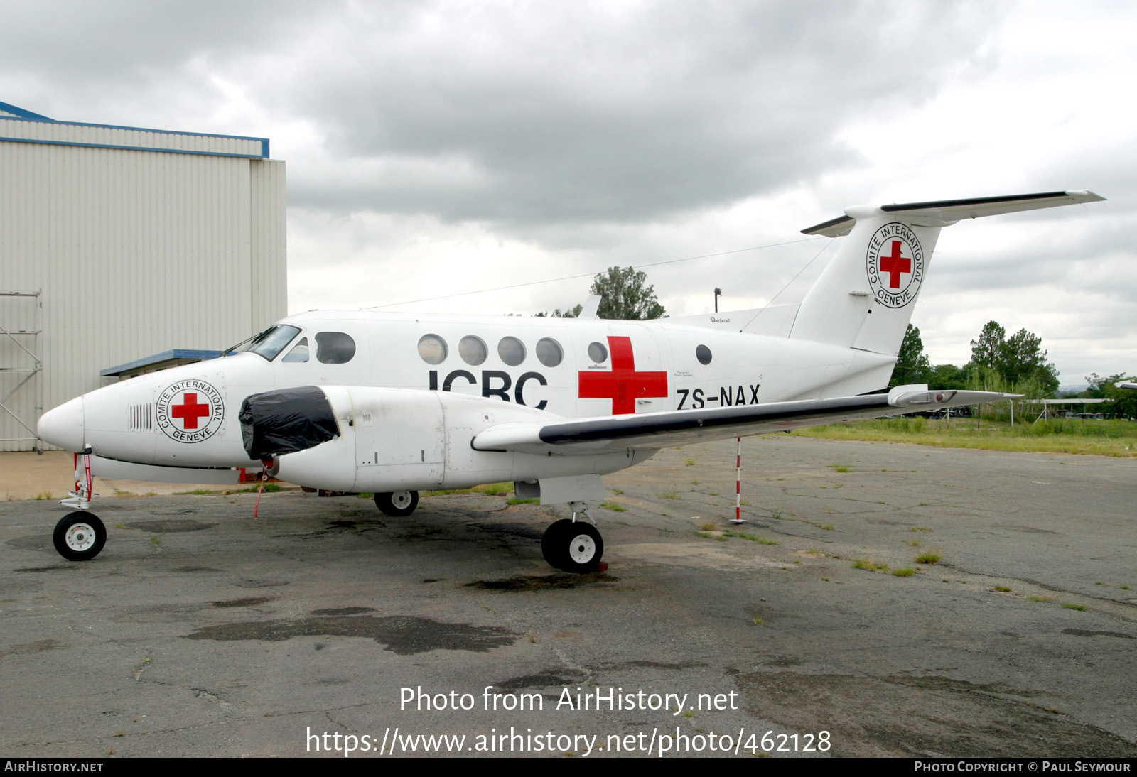 Aircraft Photo of ZS-NAX | Beech 200C Super King Air | ICRC - International Committee of the Red Cross | AirHistory.net #462128