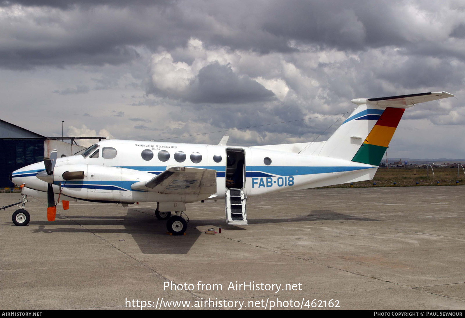 Aircraft Photo of FAB-018 | Beech 200C Super King Air | Bolivia - Air Force | AirHistory.net #462162