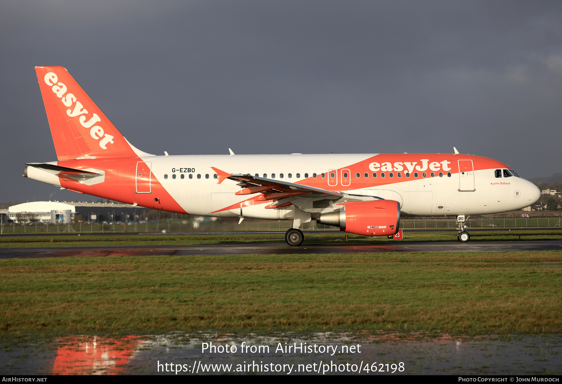 Aircraft Photo of G-EZBO | Airbus A319-111 | EasyJet | AirHistory.net #462198