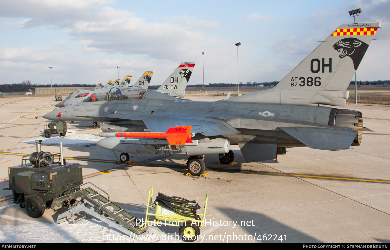 Aircraft Photo of 87-0386 / AF87-386 | Lockheed Martin F-16D Fighting Falcon | USA - Air Force | AirHistory.net #462241