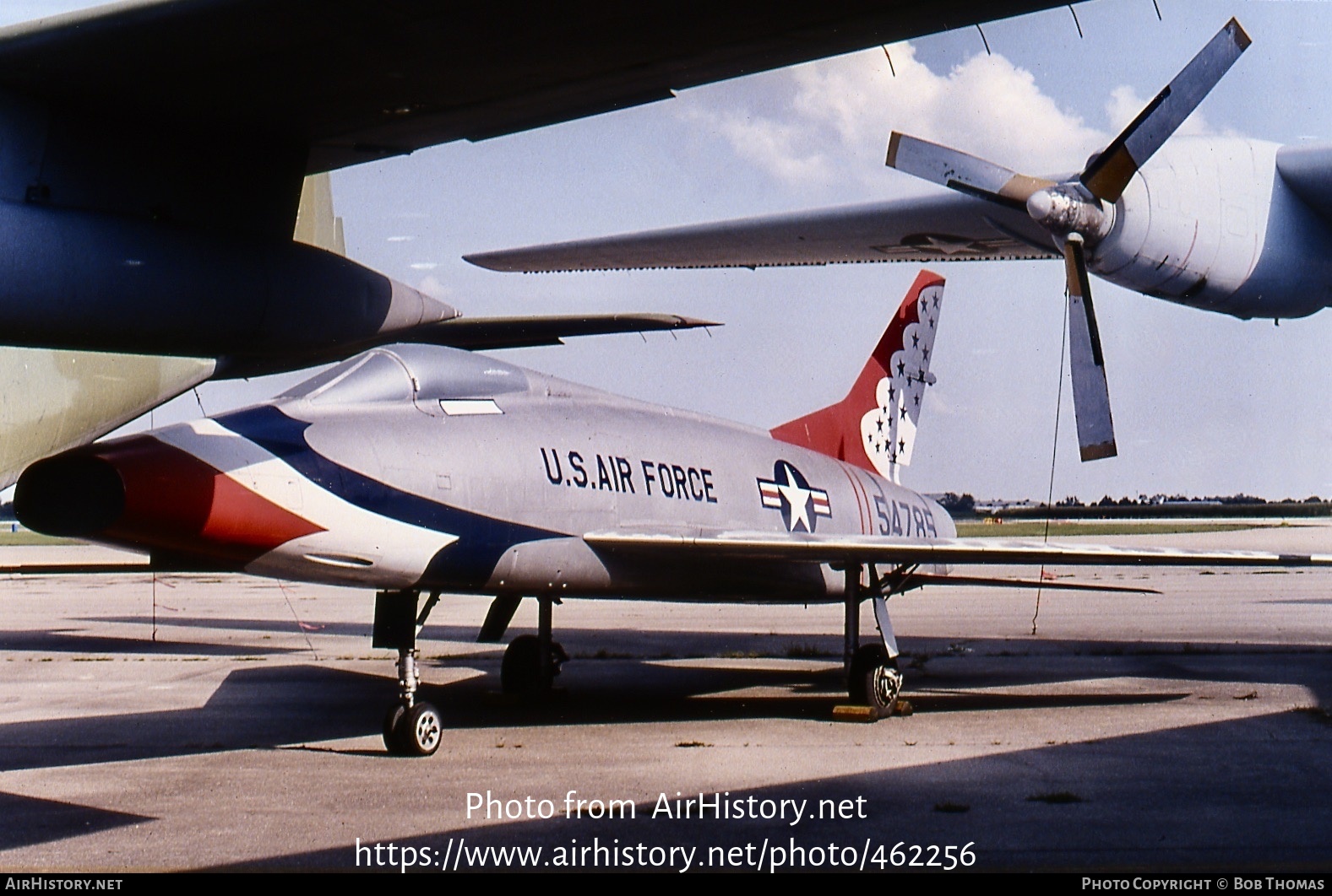 Aircraft Photo of 54-1785 / 54785 | North American GF-100C Super Sabre | USA - Air Force | AirHistory.net #462256