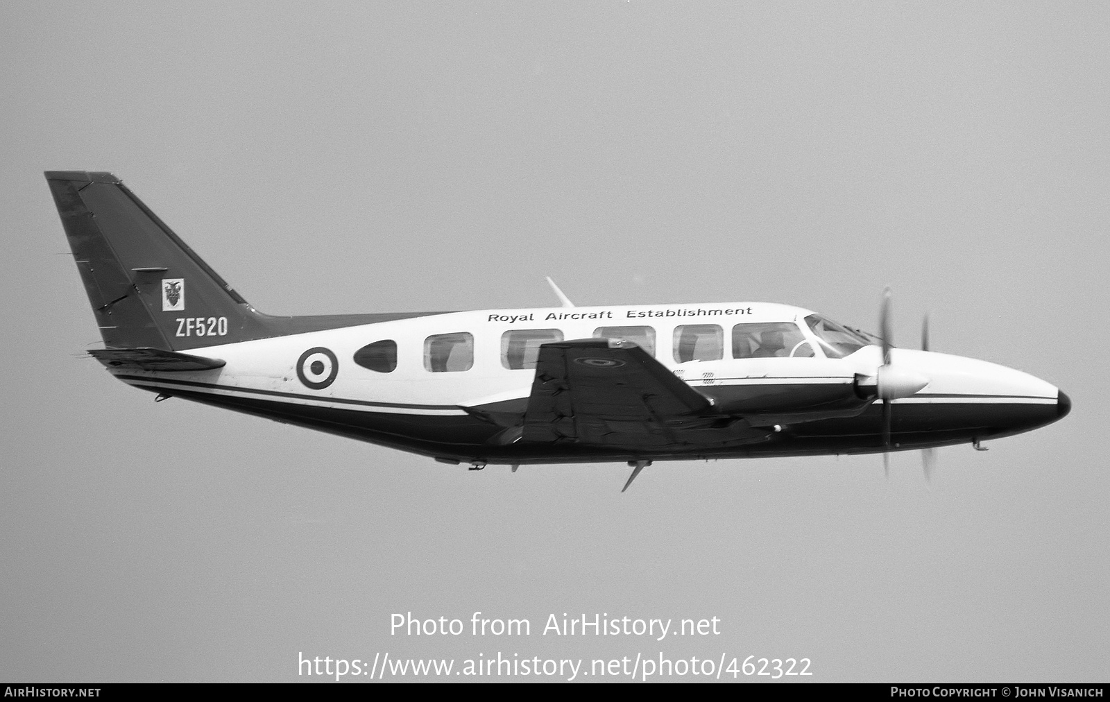 Aircraft Photo of ZF520 | Piper PA-31-350 Chieftain | UK - Air Force | AirHistory.net #462322