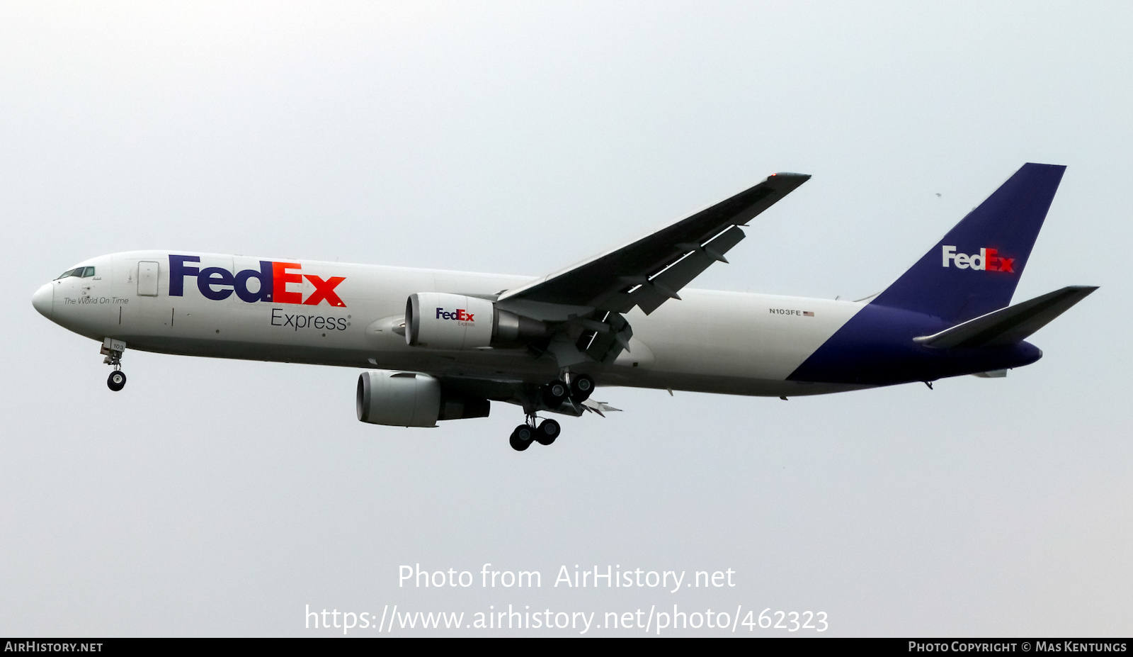 Aircraft Photo of N103FE | Boeing 767-3S2F/ER | FedEx Express - Federal Express | AirHistory.net #462323