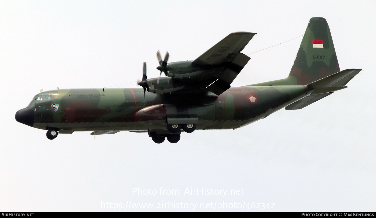 Aircraft Photo Of A 1317 Lockheed C 130h 30 Hercules L 382 Indonesia Air Force 1743