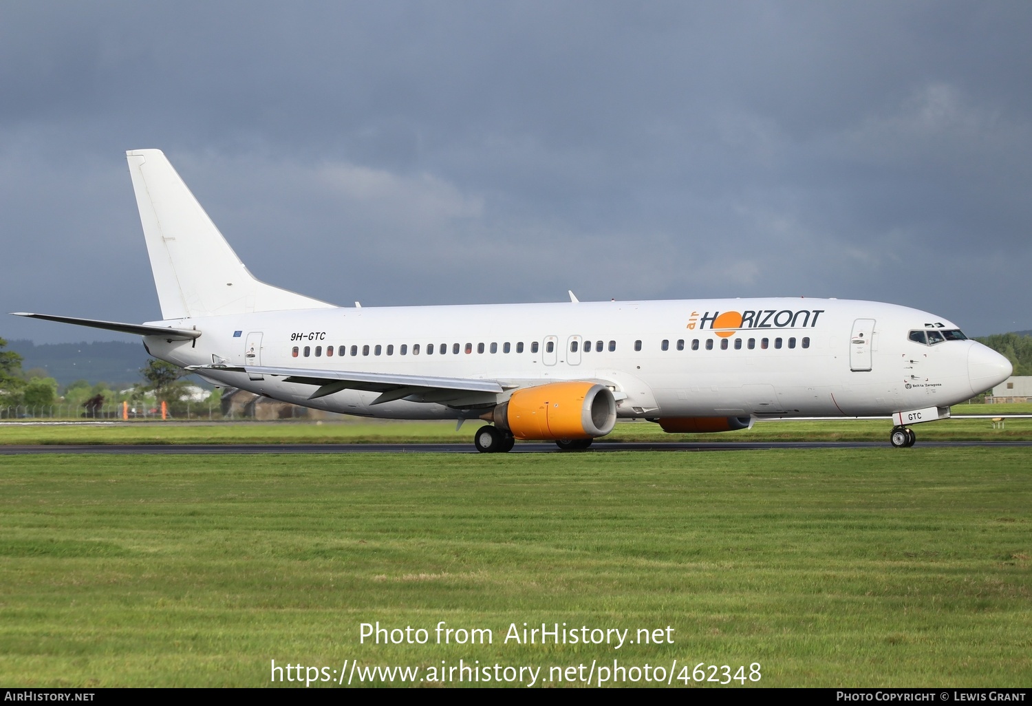 Aircraft Photo of 9H-GTC | Boeing 737-430 | Air Horizont | AirHistory.net #462348