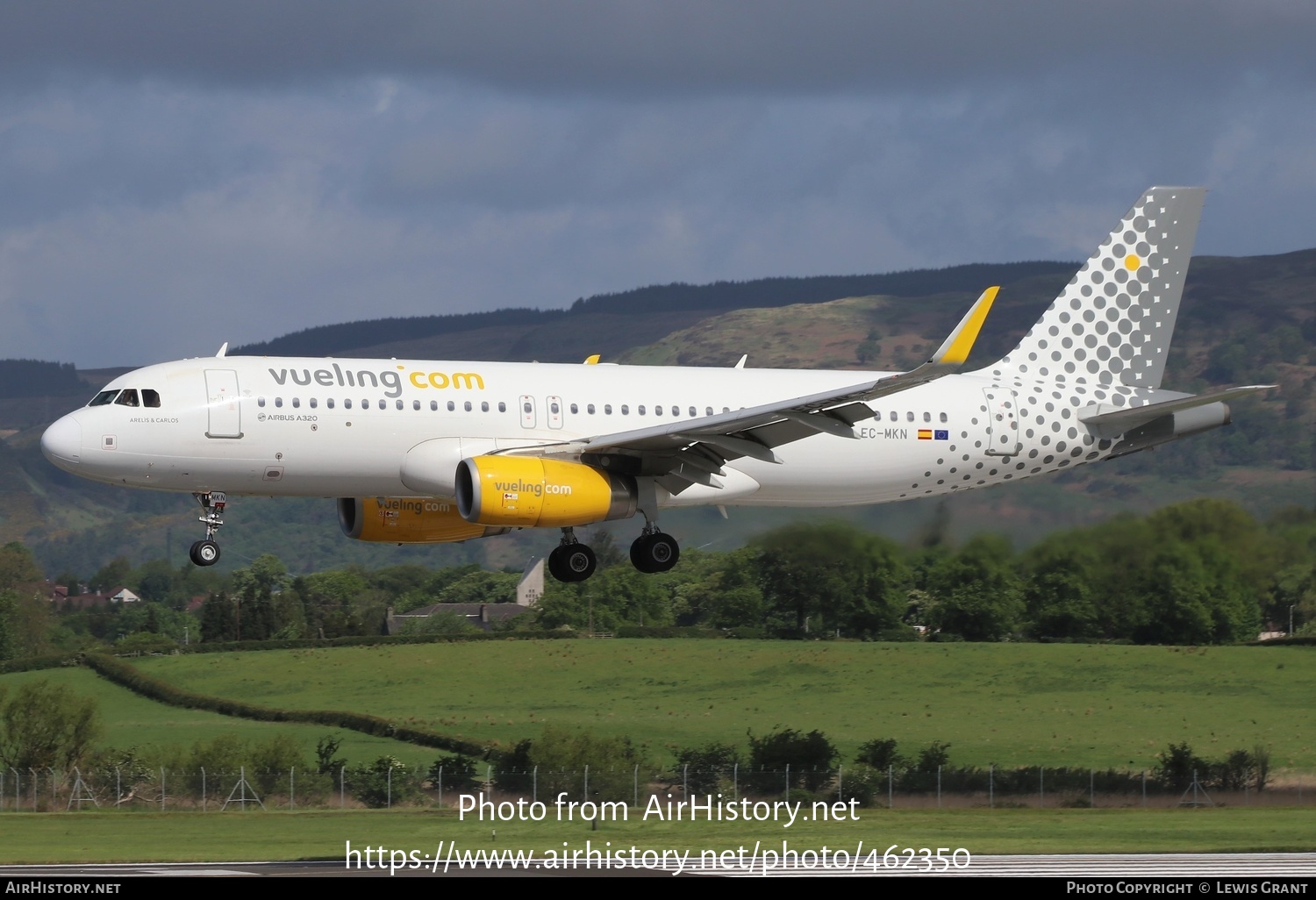 Aircraft Photo of EC-MKN | Airbus A320-232 | Vueling Airlines | AirHistory.net #462350