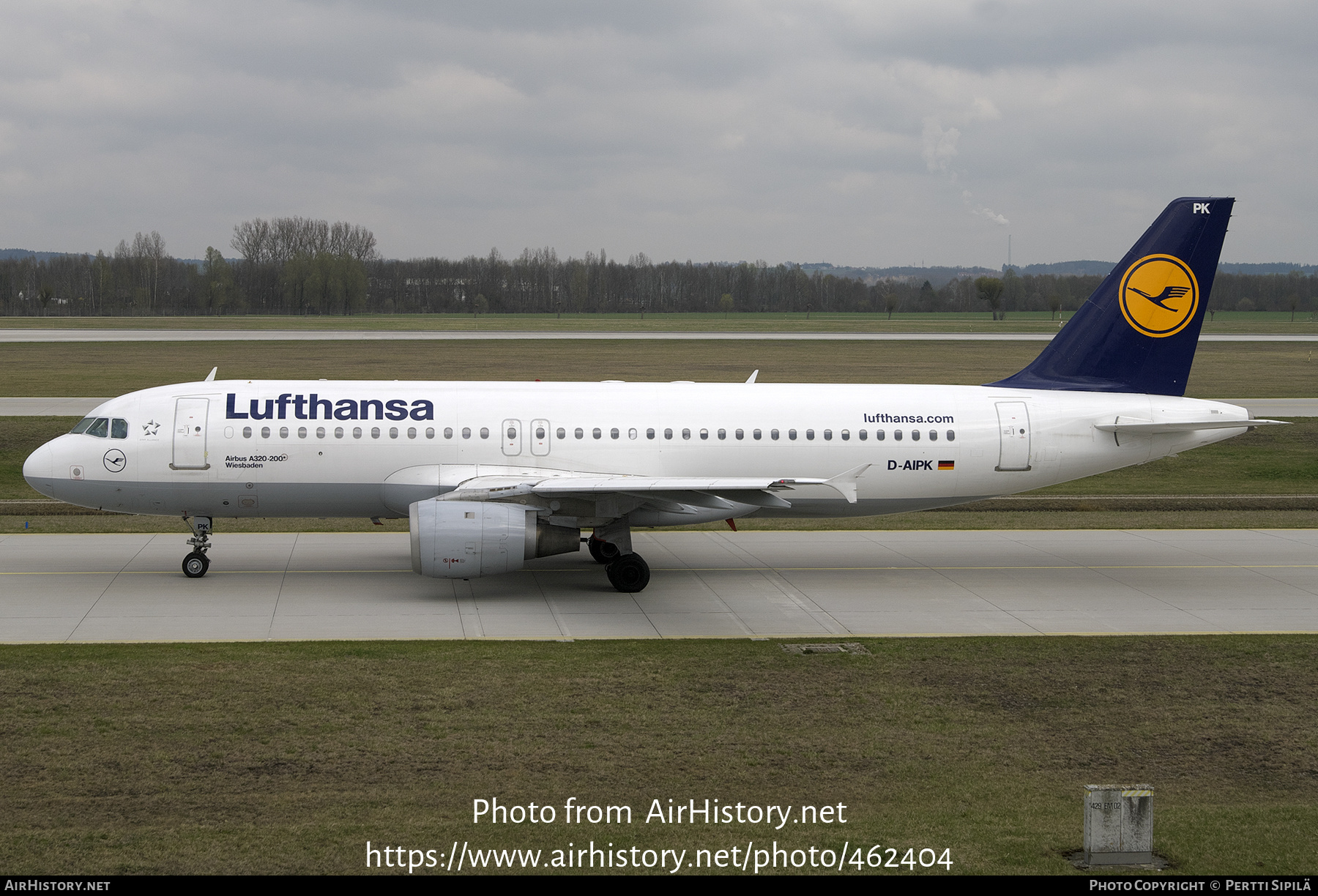 Aircraft Photo of D-AIPK | Airbus A320-211 | Lufthansa | AirHistory.net #462404