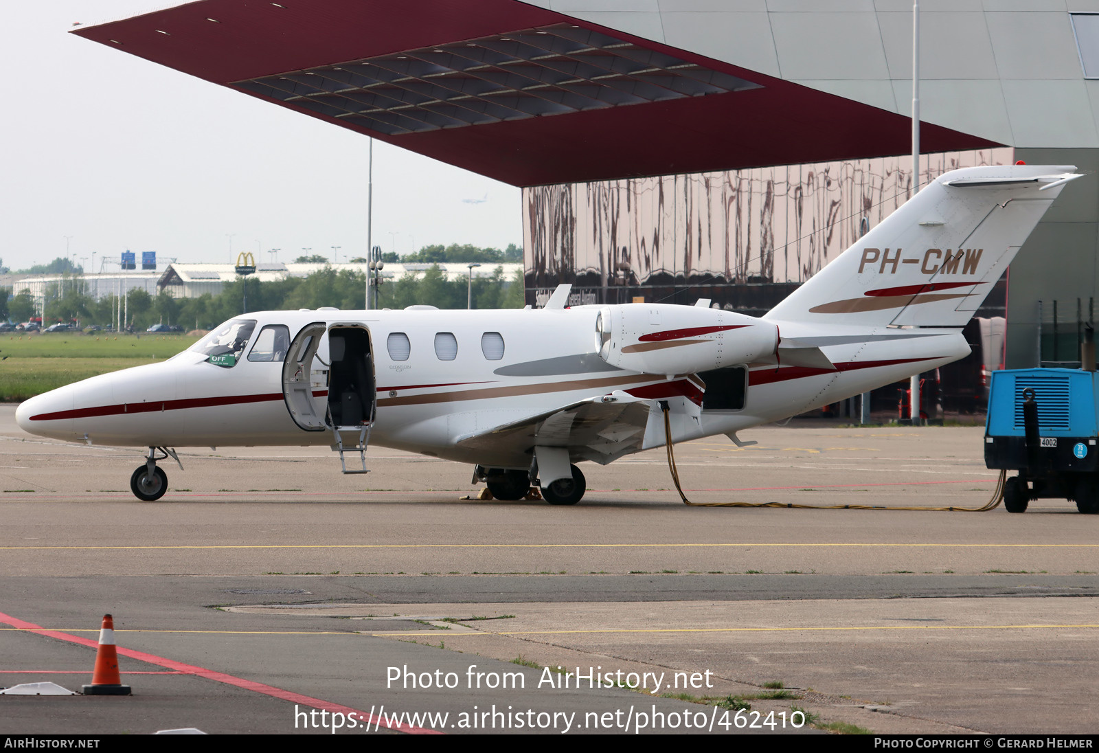 Aircraft Photo of PH-CMW | Cessna 525 CitationJet CJ1+ | AirHistory.net #462410