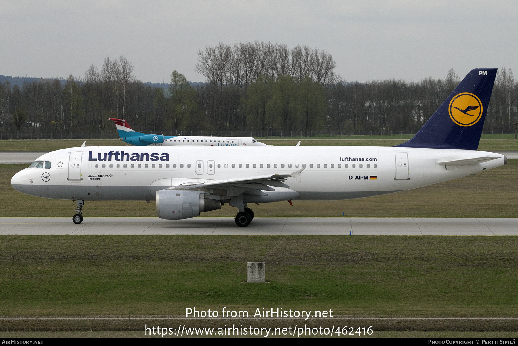 Aircraft Photo of D-AIPM | Airbus A320-211 | Lufthansa | AirHistory.net #462416