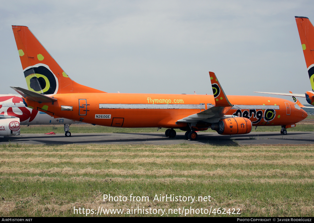 Aircraft Photo of N260GE | Boeing 737-8BG | Mango Airlines | AirHistory.net #462422