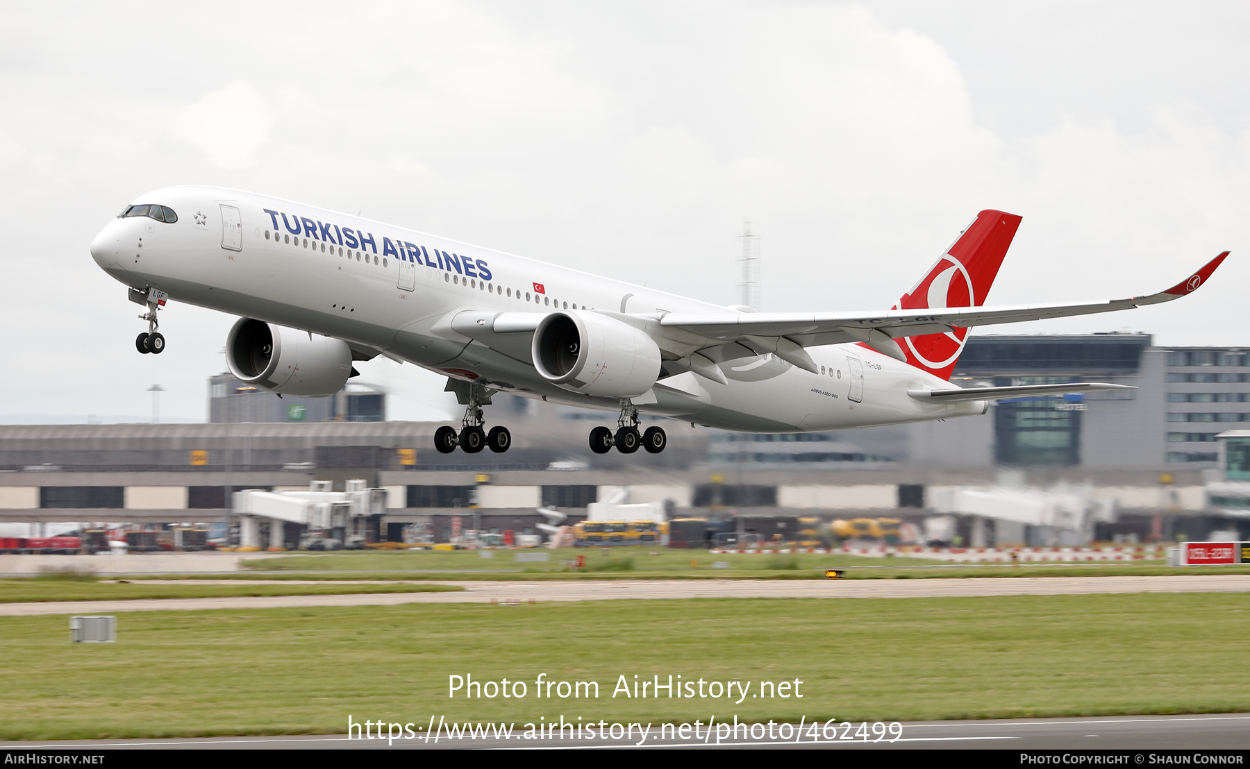 Aircraft Photo of TC-LGF | Airbus A350-941 | Turkish Airlines | AirHistory.net #462499