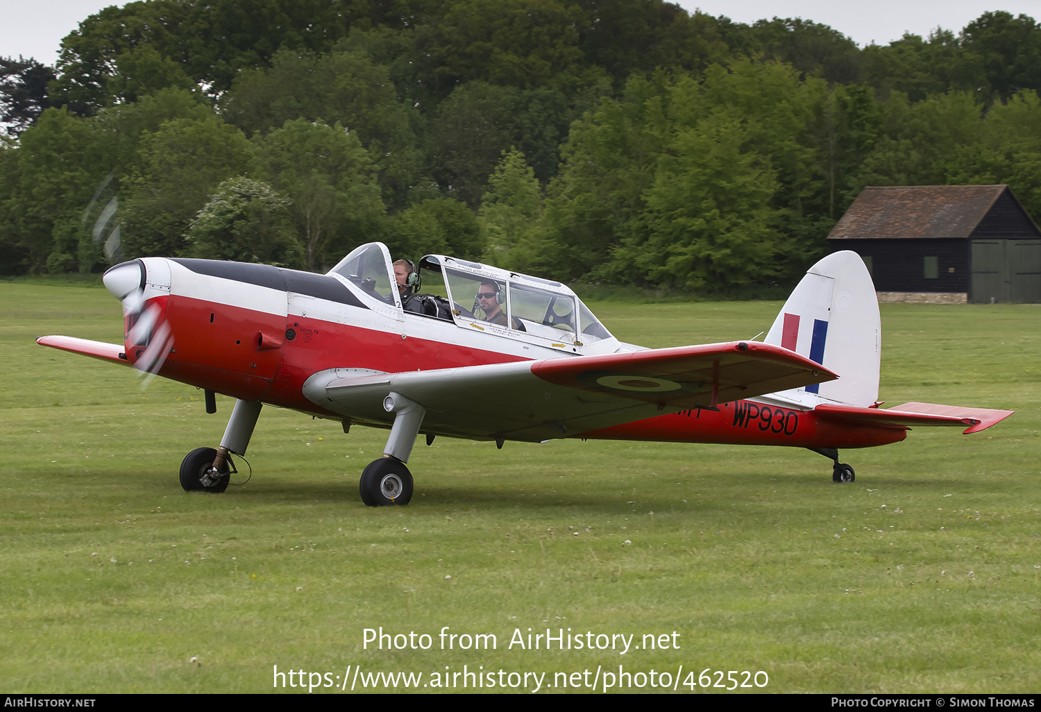 Aircraft Photo of G-BXHF / WP930 | De Havilland DHC-1 Chipmunk Mk22 | UK - Army | AirHistory.net #462520