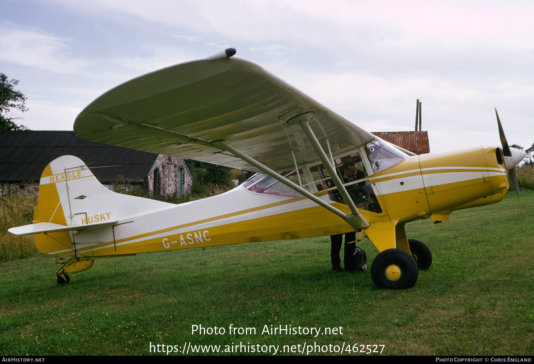 Aircraft Photo of G-ASNC | Beagle D-5/180 Husky | Airviews | AirHistory.net #462527