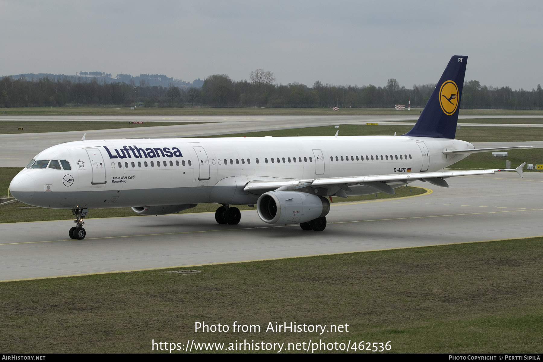 Aircraft Photo of D-AIRT | Airbus A321-131 | Lufthansa | AirHistory.net #462536