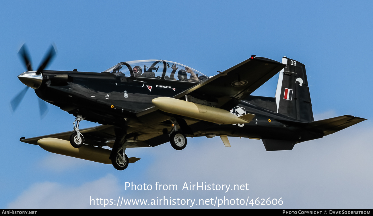 Aircraft Photo of NZ1409 | Beechcraft T-6C Texan II | New Zealand - Air Force | AirHistory.net #462606