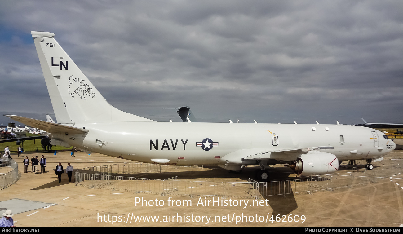 Aircraft Photo of 168761 | Boeing P-8A Poseidon | USA - Navy | AirHistory.net #462609