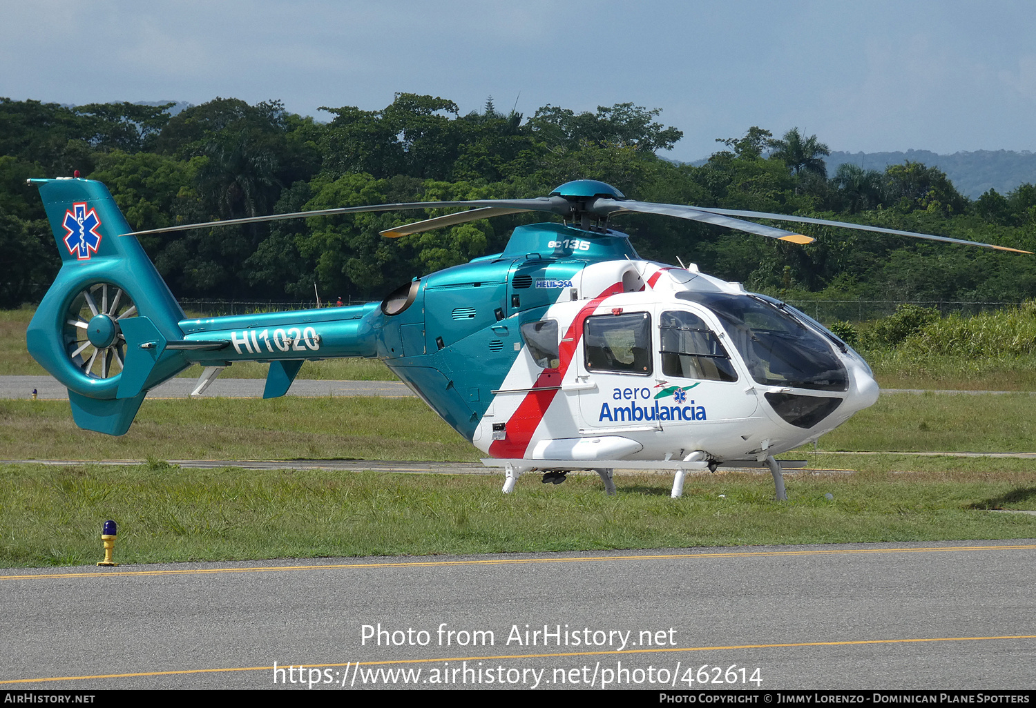 Aircraft Photo of HI1020 | Eurocopter EC-135P-2 | Helidosa | AirHistory.net #462614