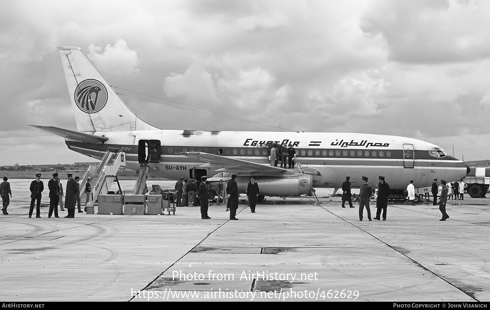 Aircraft Photo of SU-AYH | Boeing 737-266/Adv | EgyptAir | AirHistory.net #462629