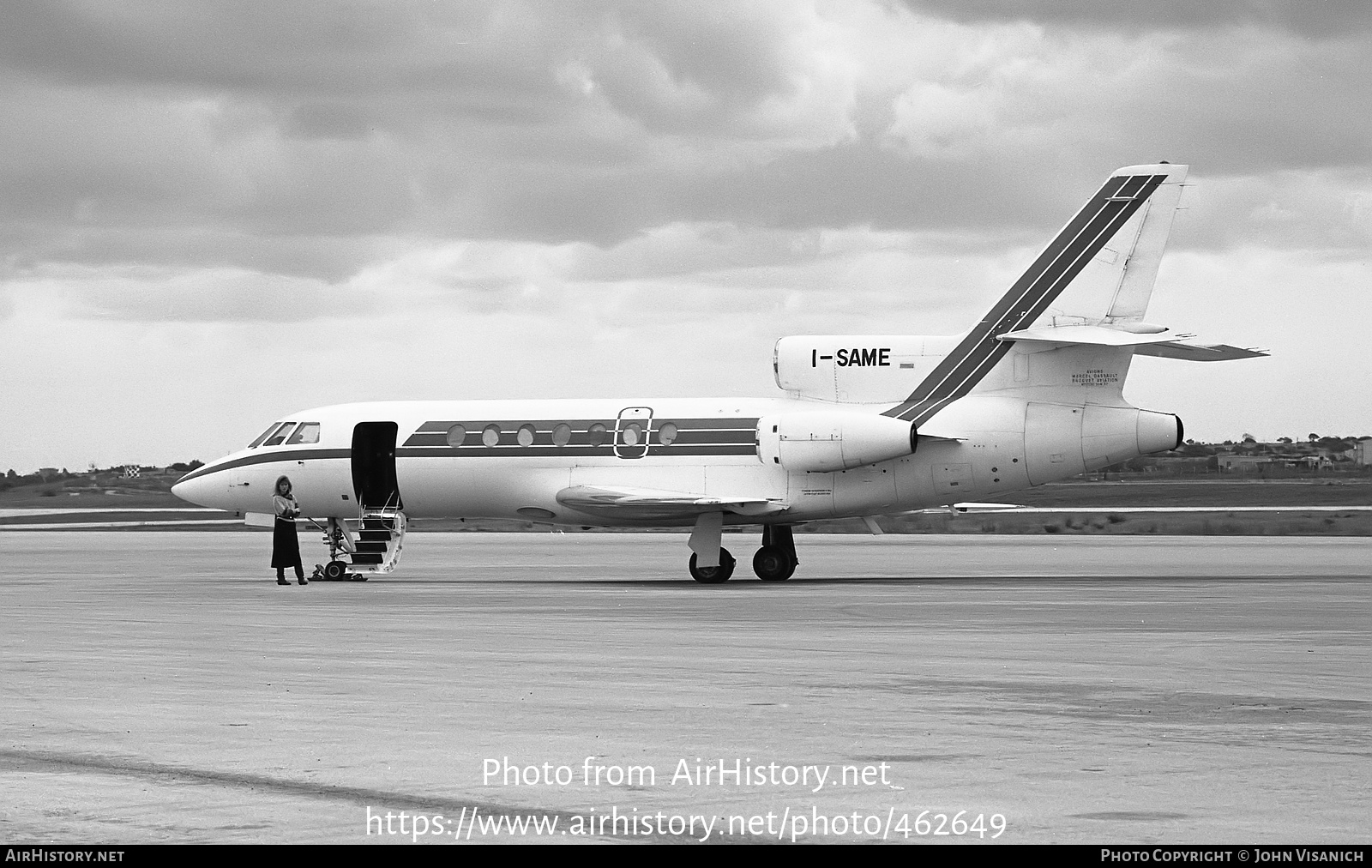 Aircraft Photo of I-SAME | Dassault Falcon 50 | AirHistory.net #462649