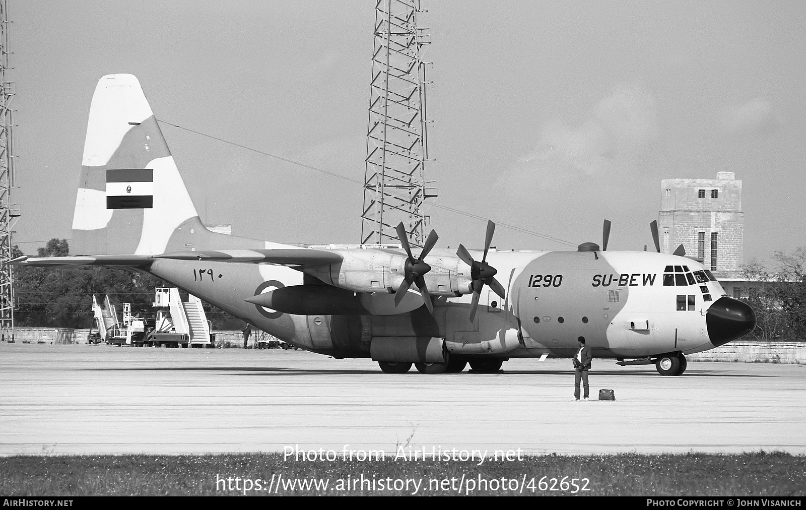 Aircraft Photo of 1290 / ۱۲۹۰ | Lockheed C-130H Hercules (L-382) (Karnaf) | Egypt - Air Force | AirHistory.net #462652