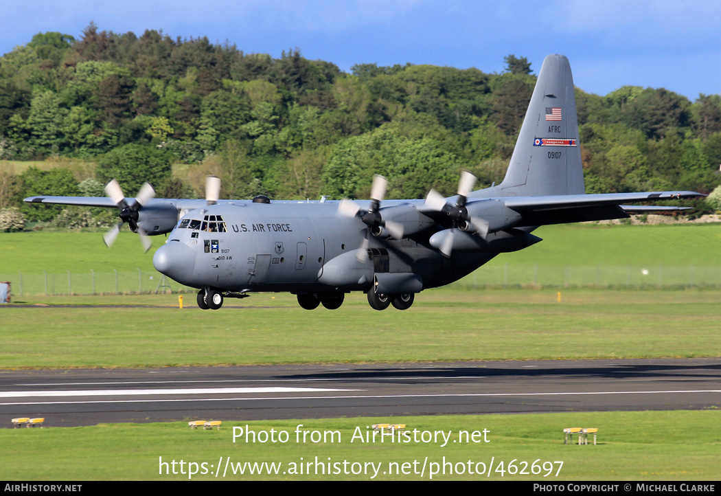 Aircraft Photo of 90-9107 / 09107 | Lockheed C-130H Hercules | USA - Air Force | AirHistory.net #462697