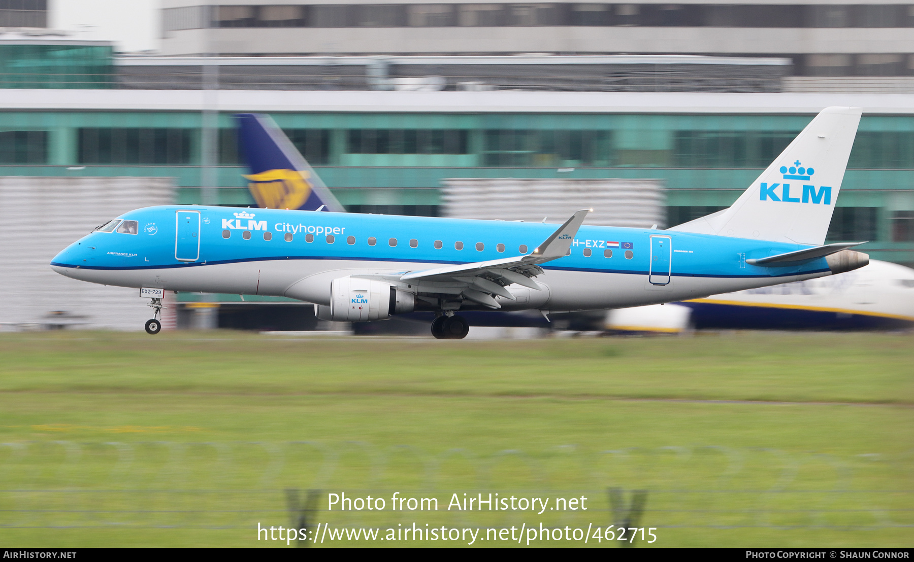 Aircraft Photo of PH-EXZ | Embraer 175STD (ERJ-170-200STD) | KLM Cityhopper | AirHistory.net #462715