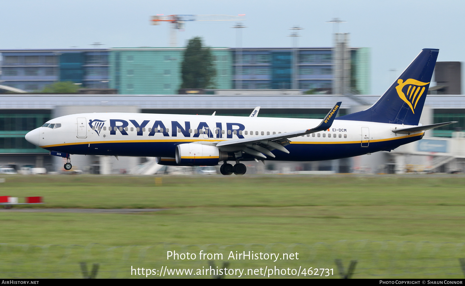 Aircraft Photo of EI-DCM | Boeing 737-8AS | Ryanair | AirHistory.net #462731