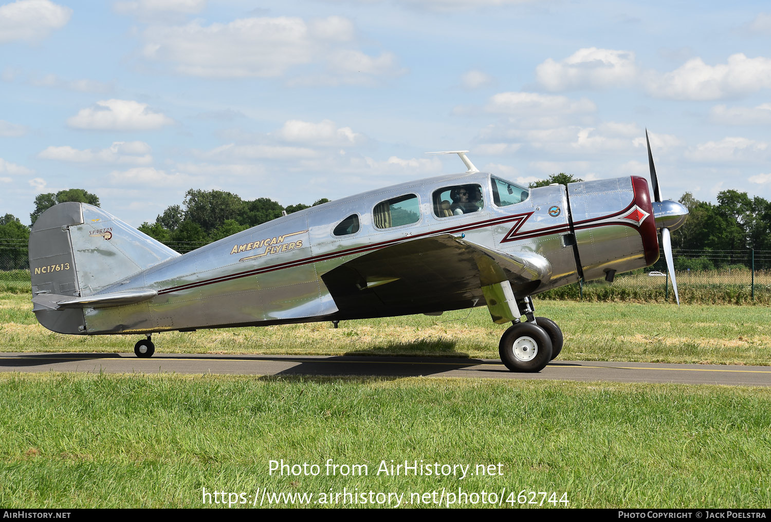 Aircraft Photo of N17613 / NC17613 | Spartan 7W Executive | AirHistory.net #462744