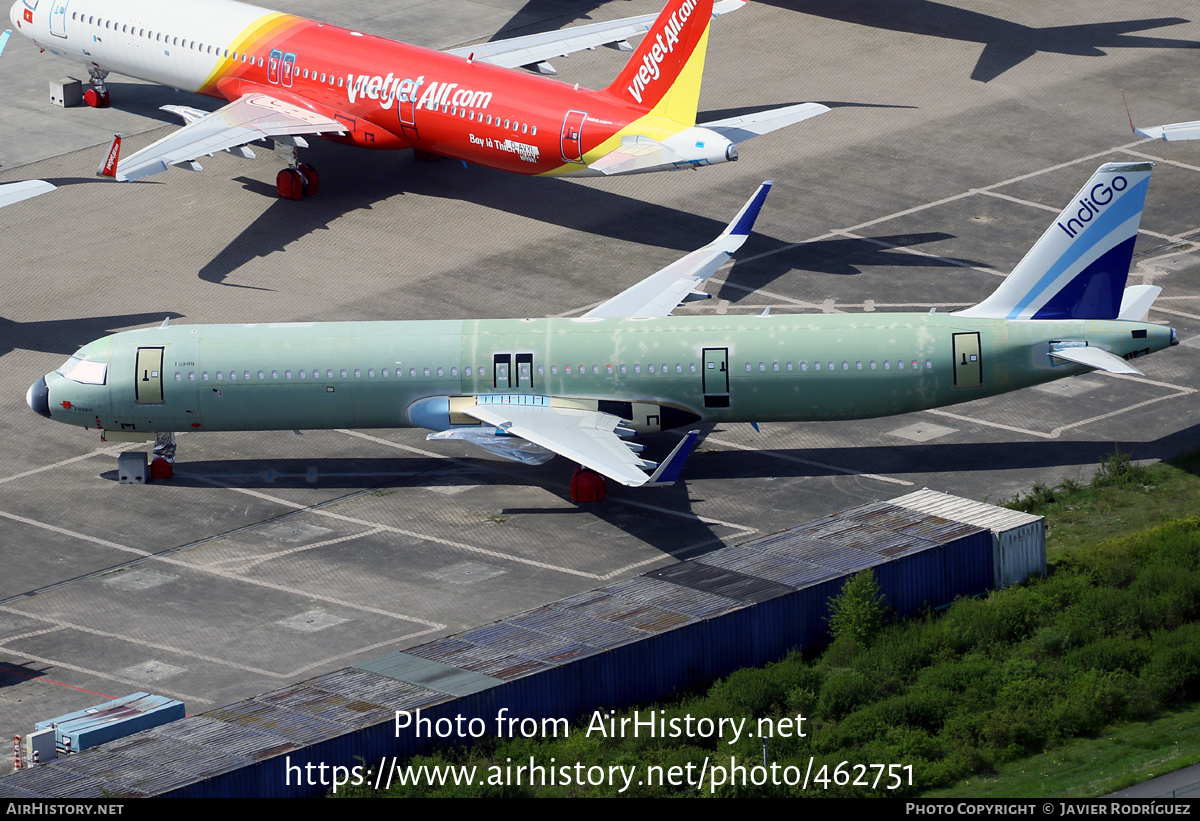 Aircraft Photo of No Reg | Airbus A321-251NX | IndiGo | AirHistory.net #462751