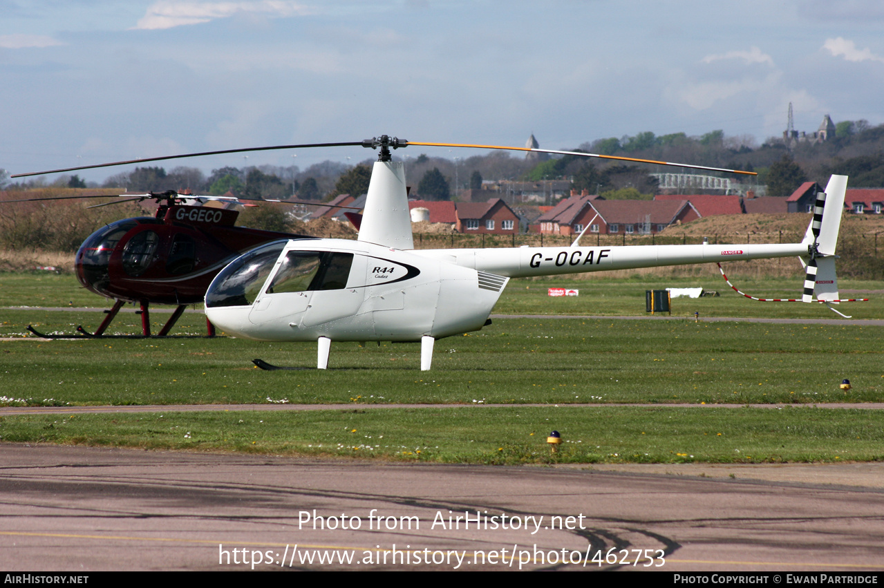 Aircraft Photo of G-OCAF | Robinson R-44 Cadet | AirHistory.net #462753